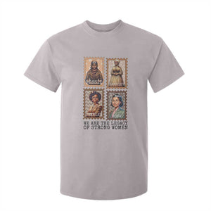 We Are The Legacy Of Strong Women T Shirt For Kid Black History Month Gift TS12 Ice Gray Print Your Wear