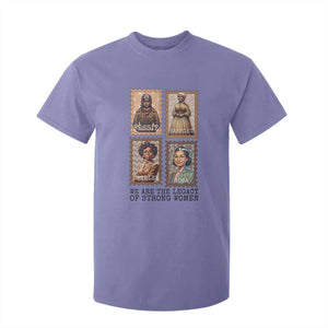We Are The Legacy Of Strong Women T Shirt For Kid Black History Month Gift TS12 Violet Print Your Wear