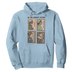 Black Women History Leaders Hoodie Womens History Month TS12 Light Blue Print Your Wear