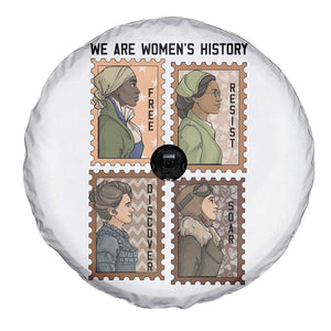 Black Women History Leaders Spare Tire Cover Womens History Month TS12 Print Your Wear