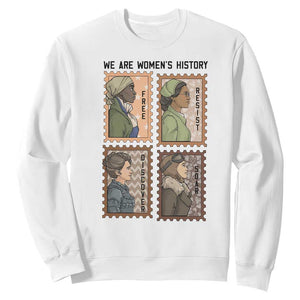 Black Women History Leaders Sweatshirt Womens History Month TS12 White Print Your Wear