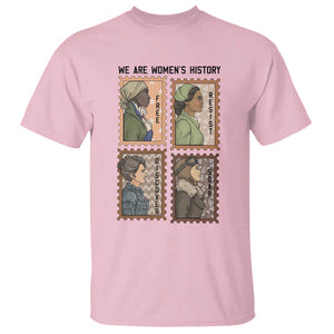 Black Women History Leaders T Shirt Womens History Month TS12 Light Pink Print Your Wear