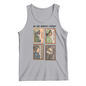 Black Women History Leaders Tank Top Womens History Month TS12 Athletic Heather Print Your Wear