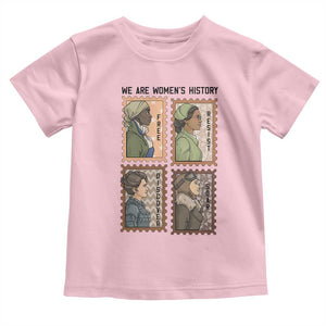 Black Women History Leaders Toddler T Shirt Womens History Month TS12 Light Pink Print Your Wear