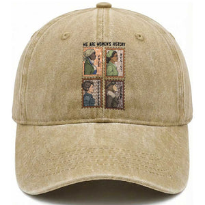 Black Women History Leaders Washed Cotton Baseball Cap Womens History Month TS12 Print Your Wear