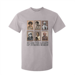 Women In History T Shirt For Kid We Are The Legacy Of Strong Women TS12 Ice Gray Print Your Wear