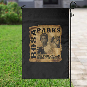 Rosa Parks Change The World Quote Garden Flag Black Women Leader TS12 Print Your Wear