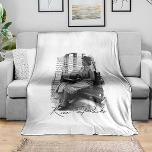 Rosa Parks Montgomery Bus Boycott Throw Blanket Civil Rights History TS12 Print Your Wear