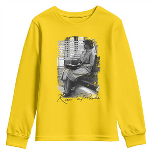Rosa Parks Montgomery Bus Boycott Youth Sweatshirt Civil Rights History TS12 Daisy Print Your Wear