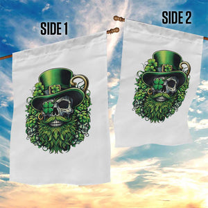 Irish Leprechaun Skull Garden Flag St Patricks Day Party Gift TS12 Print Your Wear