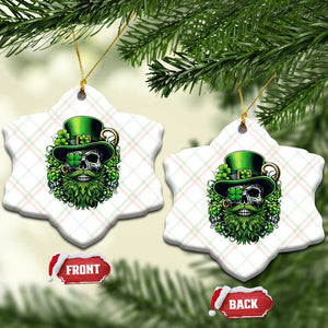 Irish Leprechaun Skull Ceramic Ornament St Patricks Day Party Gift TS12 Print Your Wear