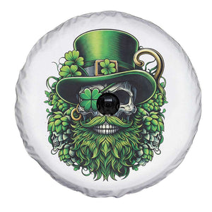 Irish Leprechaun Skull Spare Tire Cover St Patricks Day Party Gift TS12 Print Your Wear