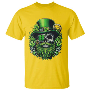 Irish Leprechaun Skull T Shirt St Patricks Day Party Gift