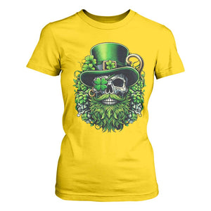 Irish Leprechaun Skull T Shirt For Women St Patricks Day Party Gift TS12 Daisy Print Your Wear