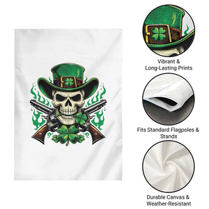 Irish Cowboy Skeleton Garden Flag St Patricks Day Party Gift TS12 Print Your Wear