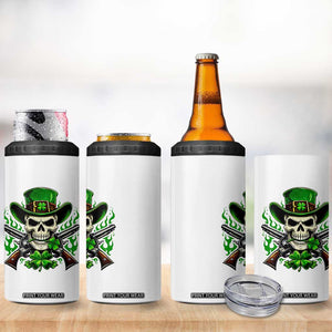 Irish Cowboy Skeleton 4 in 1 Can Cooler Tumbler St Patricks Day Party Gift TS12 Print Your Wear