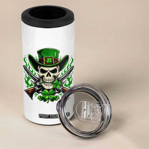 Irish Cowboy Skeleton 4 in 1 Can Cooler Tumbler St Patricks Day Party Gift TS12 Print Your Wear