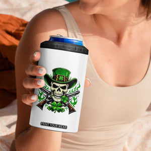 Irish Cowboy Skeleton 4 in 1 Can Cooler Tumbler St Patricks Day Party Gift TS12 Print Your Wear