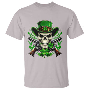 Irish Cowboy Skeleton T Shirt St Patricks Day Party Gift