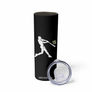 St Patricks Day Baseball Batter Skinny Tumbler Irish Sports Gift TS12 Print Your Wear