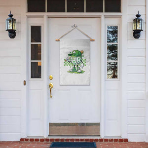 St Patricks Day Shamrock Baseball Player Gift Garden Flag TS12 Print Your Wear