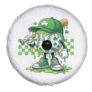 St Patricks Day Shamrock Baseball Player Gift Spare Tire Cover TS12 Print Your Wear