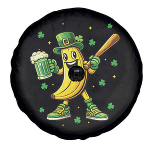 Funny Banana Baseball Player Gift Spare Tire Cover St Patricks Day TS12 Print Your Wear