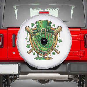 Slimy Shamrock Baseball Glove Spare Tire Cover St Patricks Day Gift TS12 White Print Your Wear