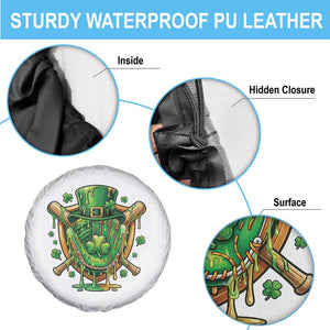 Slimy Shamrock Baseball Glove Spare Tire Cover St Patricks Day Gift TS12 Print Your Wear