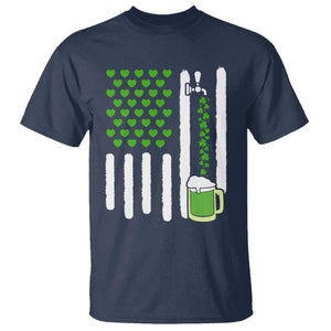 St Patricks Day Irish American Pride Gift T Shirt TS12 Navy Print Your Wear