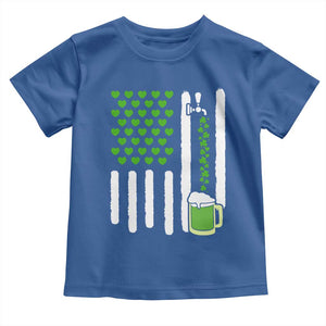 St Patricks Day Irish American Pride Gift Toddler T Shirt TS12 Royal Blue Print Your Wear