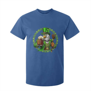 Irish Patriotic Eagle Leprechaun T Shirt For Kid St Patricks Day Gift TS12 Royal Blue Print Your Wear