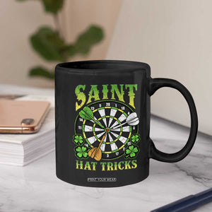 Funny Darts St Patricks Day Gift Coffee Mug Saint Hat Tricks TS12 Print Your Wear