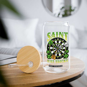 Funny Darts St Patricks Day Gift Glass Can Saint Hat Tricks TS12 Print Your Wear