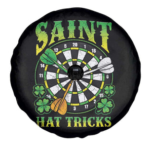Funny Darts St Patricks Day Gift Spare Tire Cover Saint Hat Tricks TS12 Print Your Wear