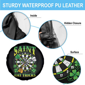 Funny Darts St Patricks Day Gift Spare Tire Cover Saint Hat Tricks TS12 Print Your Wear