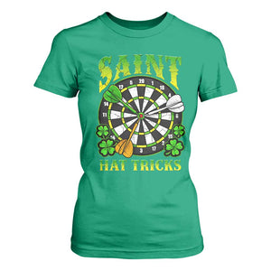 Funny Darts St Patricks Day Gift T Shirt For Women Saint Hat Tricks TS12 Irish Green Print Your Wear