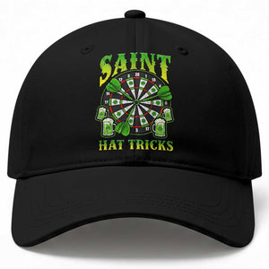 Saint Hat Tricks St Patricks Day Baseball Cap Darts Player Gift TS12 Print Your Wear