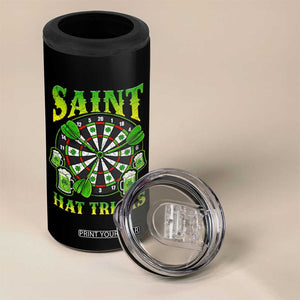 Saint Hat Tricks St Patricks Day 4 in 1 Can Cooler Tumbler Darts Player Gift TS12 Print Your Wear