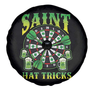 Saint Hat Tricks St Patricks Day Spare Tire Cover Darts Player Gift TS12 Print Your Wear