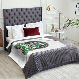 Saint Hat Tricks Throw Blanket St Patricks Day Dart Thrower Gift TS12 Print Your Wear