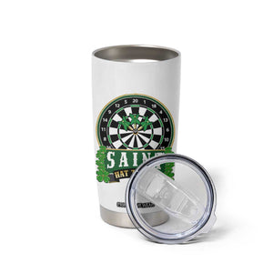 Saint Hat Tricks Tumbler Cup St Patricks Day Dart Thrower Gift TS12 Print Your Wear