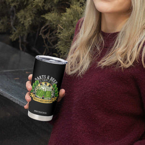 Beer And Darts St Patricks Day Gift Tumbler Cup That Is Why I Am Here TS12 Print Your Wear