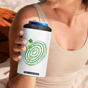 Dirty Humor Dartist St Patricks Day Gift 4 in 1 Can Cooler Tumbler Just The Tip TS12 Print Your Wear