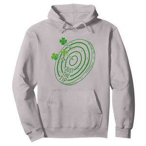 Dirty Humor Dartist St Patricks Day Gift Hoodie Just The Tip TS12 Ice Gray Print Your Wear