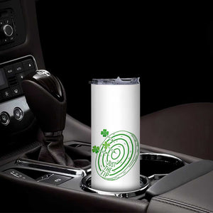 Dirty Humor Dartist St Patricks Day Gift Skinny Tumbler Just The Tip TS12 Print Your Wear