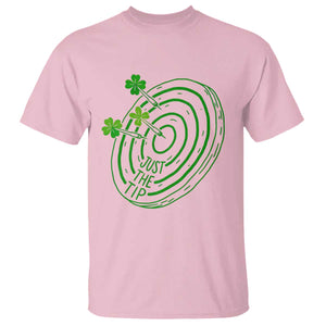 Dirty Humor Dartist St Patricks Day Gift T Shirt Just The Tip TS12 Light Pink Print Your Wear