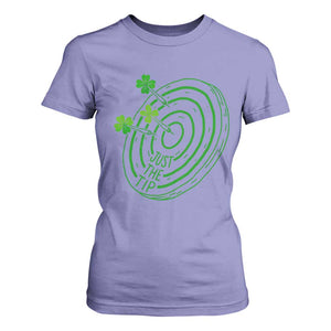 Dirty Humor Dartist St Patricks Day Gift T Shirt For Women Just The Tip TS12 Violet Print Your Wear