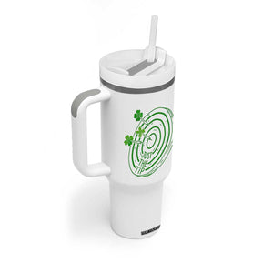 Dirty Humor Dartist St Patricks Day Gift Tumbler With Handle Just The Tip TS12 Print Your Wear
