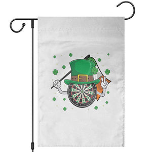 Lucky Darts Board With Irish Flag Garden Flag St Patricks Day Gift TS12 White Print Your Wear
